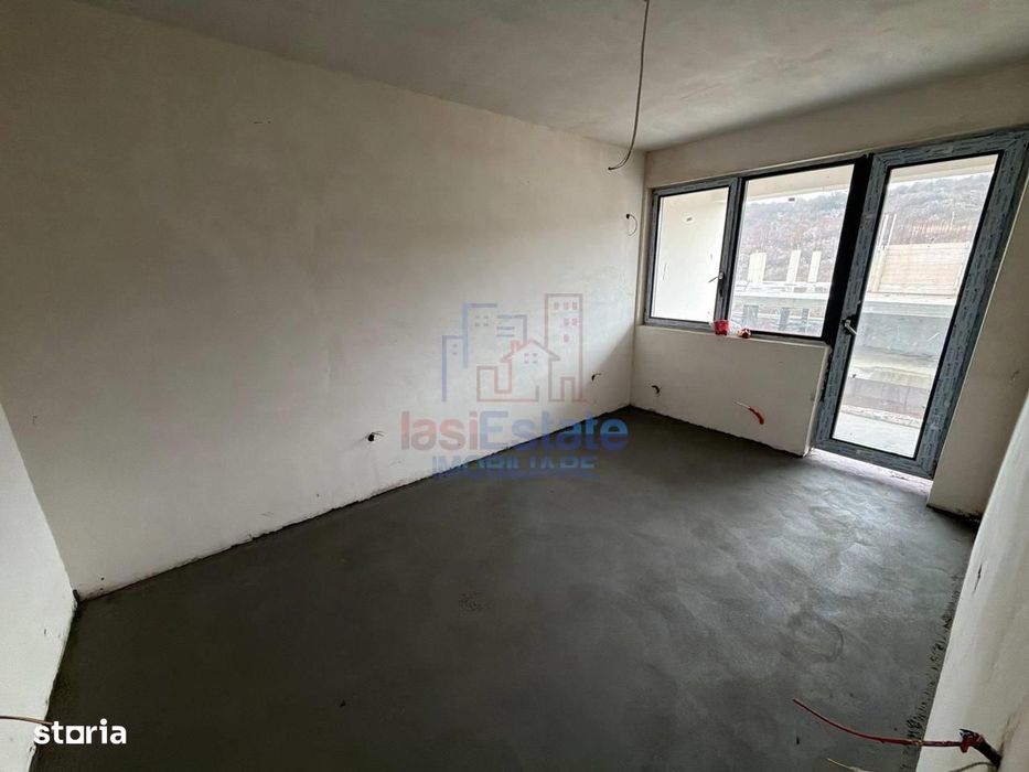 Apartament cu 2 camere, Hlincea, etajul 1 - 61.45mp + 3.14mp