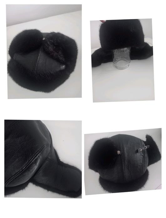 Мужская норковая шапка