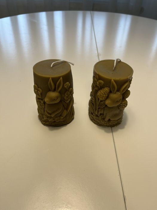 Vand lumanari artizanale din ceara naturala