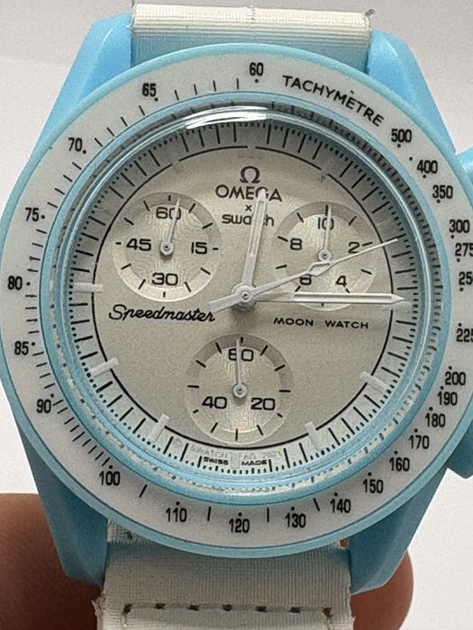 OMEGA × SWATCH Mission to Uranus – 42mm Quartz Chronograph