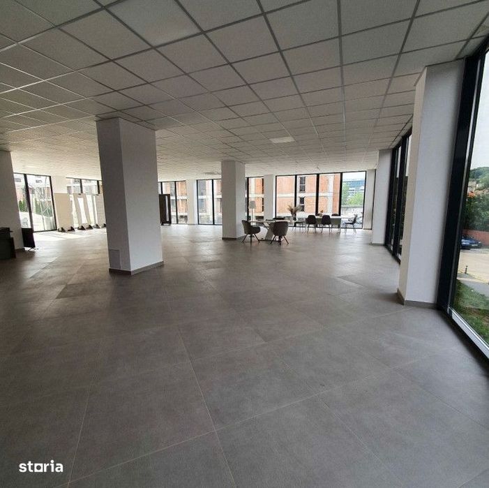 Spatiu comercial, open space, 330 mp, suprafata vitrata 90%