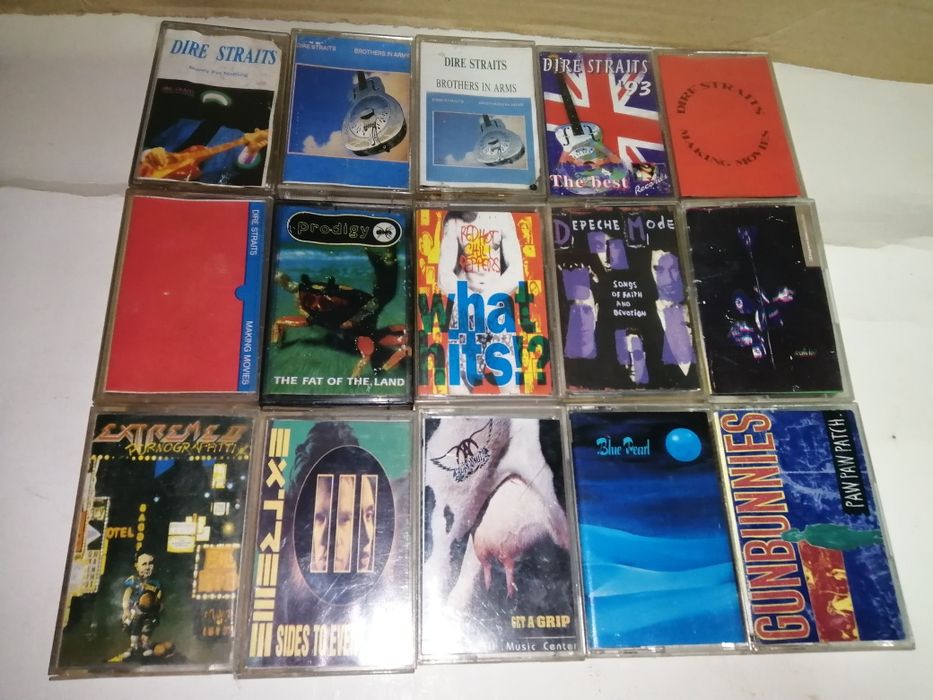 Касети с Рок и метъл изпълнители