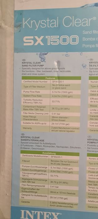 Pompa filtrare apa piscina