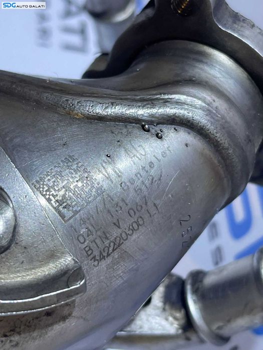 Racitor Gaze EGR Audi A3 8V 2.0 TDI DGCA CRFA DEJB CRFC DCYA DEJA DBGA CRLB DGCA CUNA DFGA DJGA 2013 - 2017 Cod 04L131512 [D0260]