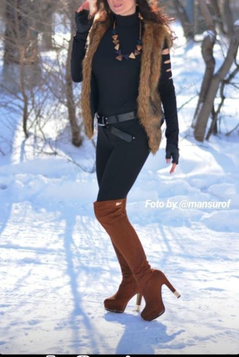 Сапоги женские Ботфорты