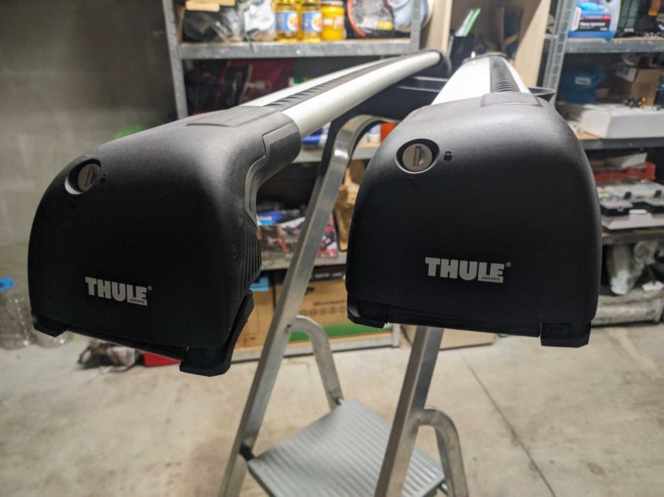 Thule WingBar Edge напречни греди за Audi A4 багажник