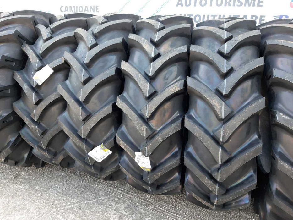 Anvelope noi 13.6-24 cu 8 pliuri marca OZKA pentru tractor fata