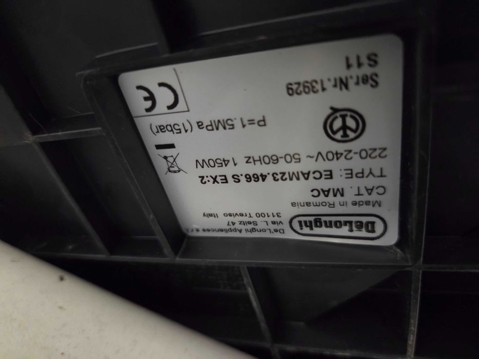 Espressor Automat DeLonghi S ECAM 23.466 Cappuccino Aparat Cafea Boabe