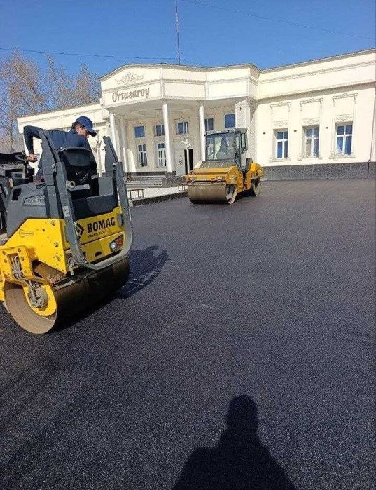 Асфальт килиш хизматлари