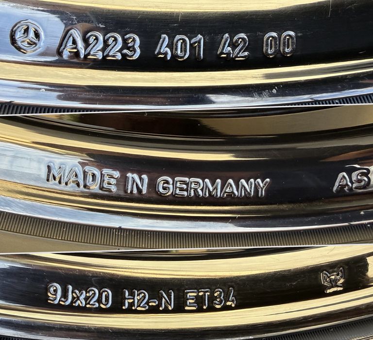 Оригинални джанти ковани МЕРЦЕДЕС S класа W223 MAYBACH 63 AMG line МАЙБАХ BRABUS B50 S63 AMG пакет  В223 дълга база W222 фейслифт 4 matic 4X4 20 цола