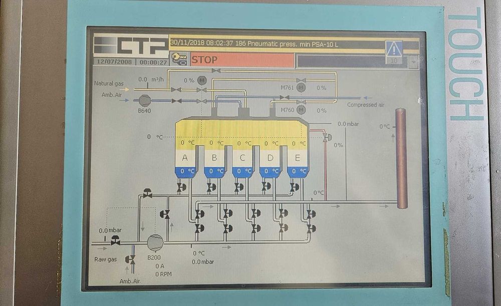 Siemens SIMATIC MP277 Touch Panel HMI