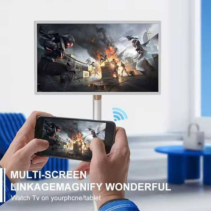 Портативный 21.5-32" Рулонный Сенсорный Экран TV Android 12