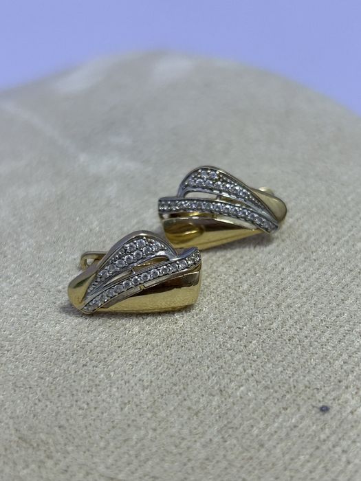 Серьги из золота /СТ75458