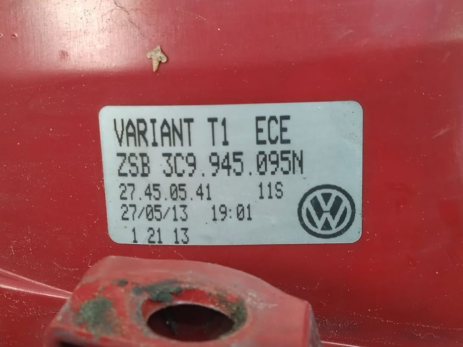 Stop lampa stanga aripa break 3c9945095n Volkswagen VW Passat B6  [din 2005 pana  2010]