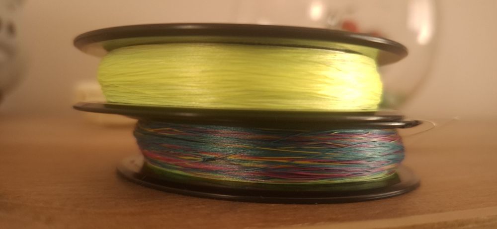 Плетени влакна Дайва и Шимано