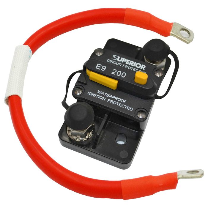 Siguranță automată 120A pentru troliu auto – protecție suprasarcină