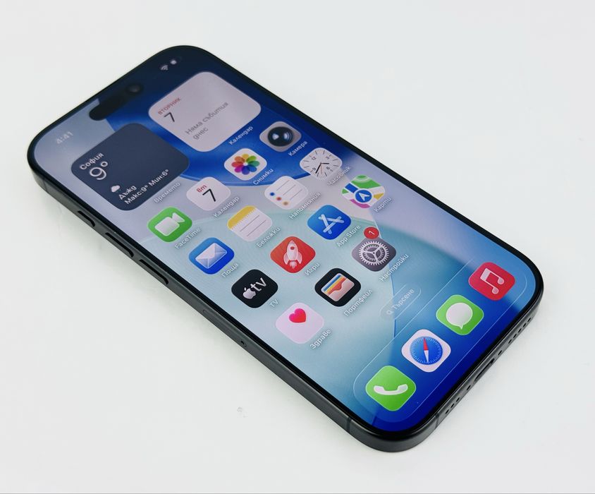 КАТО НОВ! Apple iPhone 16 Pro 128GB Black Titanium Гаранция!