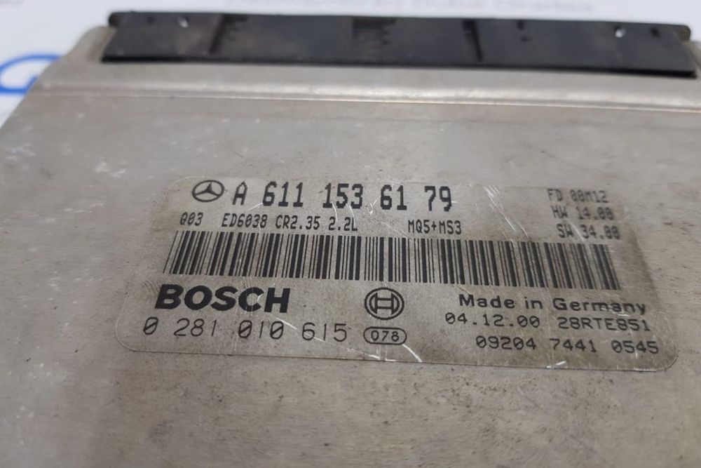 Calculator ECU a6111536179 Mercedes Sprinter 2.2 CDI 2000-2006 Euro 3