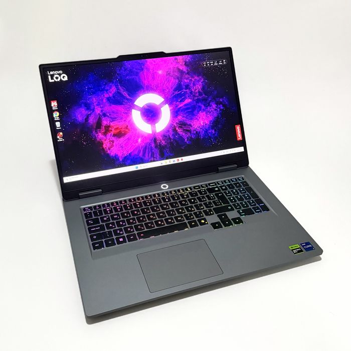 Lenovo LOQ Gen 10/17.3” 165Hz/RTX 5050/i7-13650HX/24GB DDR5/RGB/Гаранция
