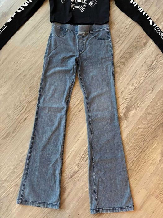 Дънки H&M и топ Bershka - размер 13 години