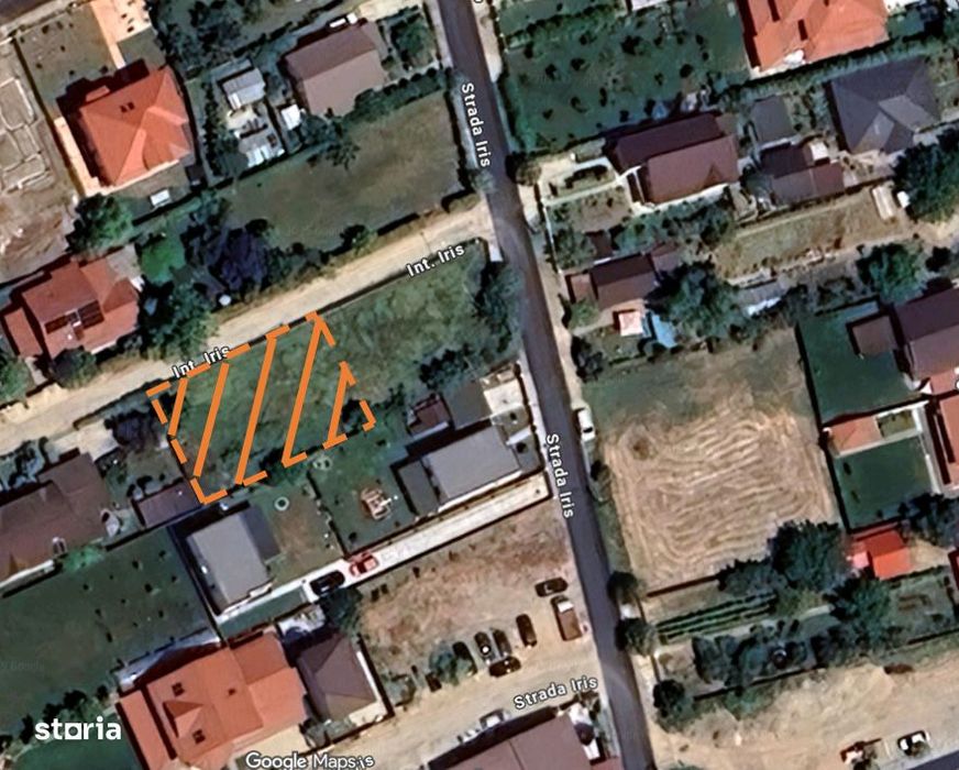 Vanzare teren 463mp, str Iris , Balotesti, strada asfaltata