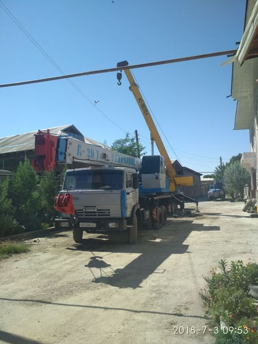 Автокран хизмати, автовышка, кран манипулятор хизматлари