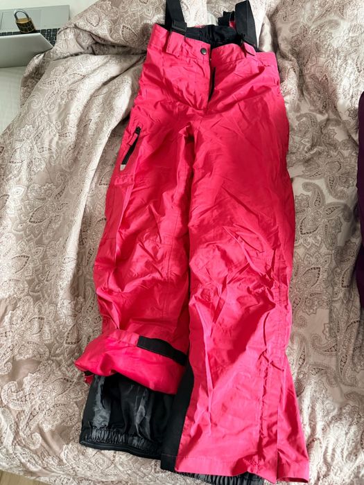 Pantaloni pentru ski cu bretele, marimea146-152, 10-13ani