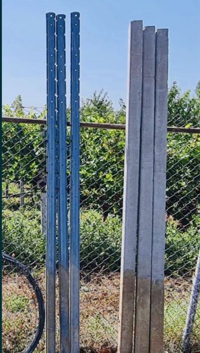 Vand spaleri de beton si zincati pentru gard si vie