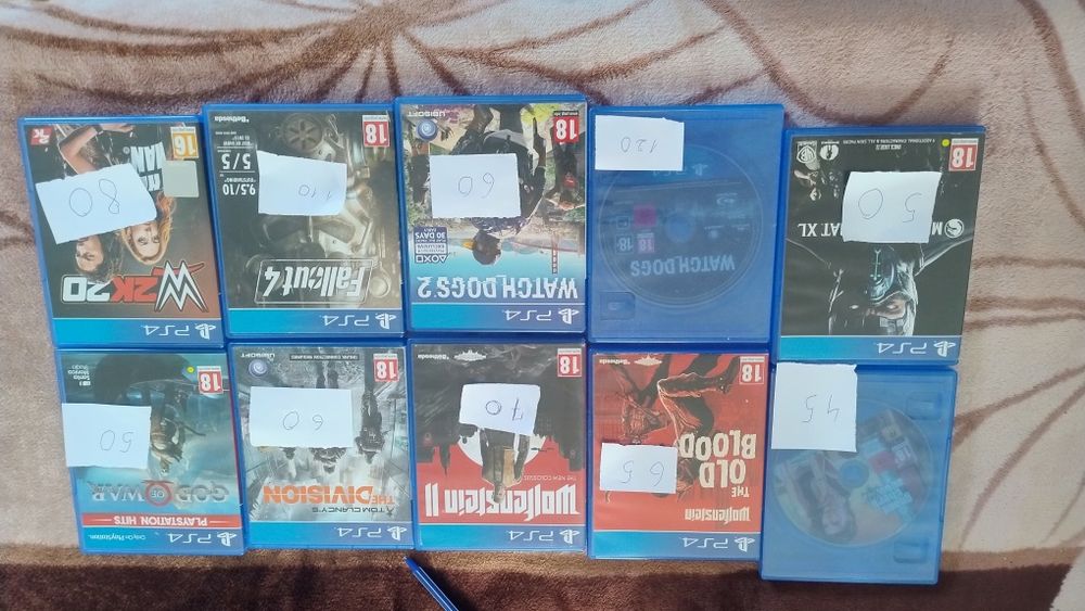 Jocuri PS 4 detalii in descriere