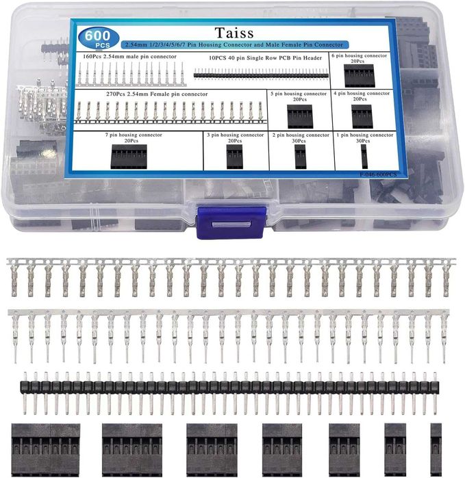 Kit de sertizare cleste plus 600 buc Conectori, SN-2B