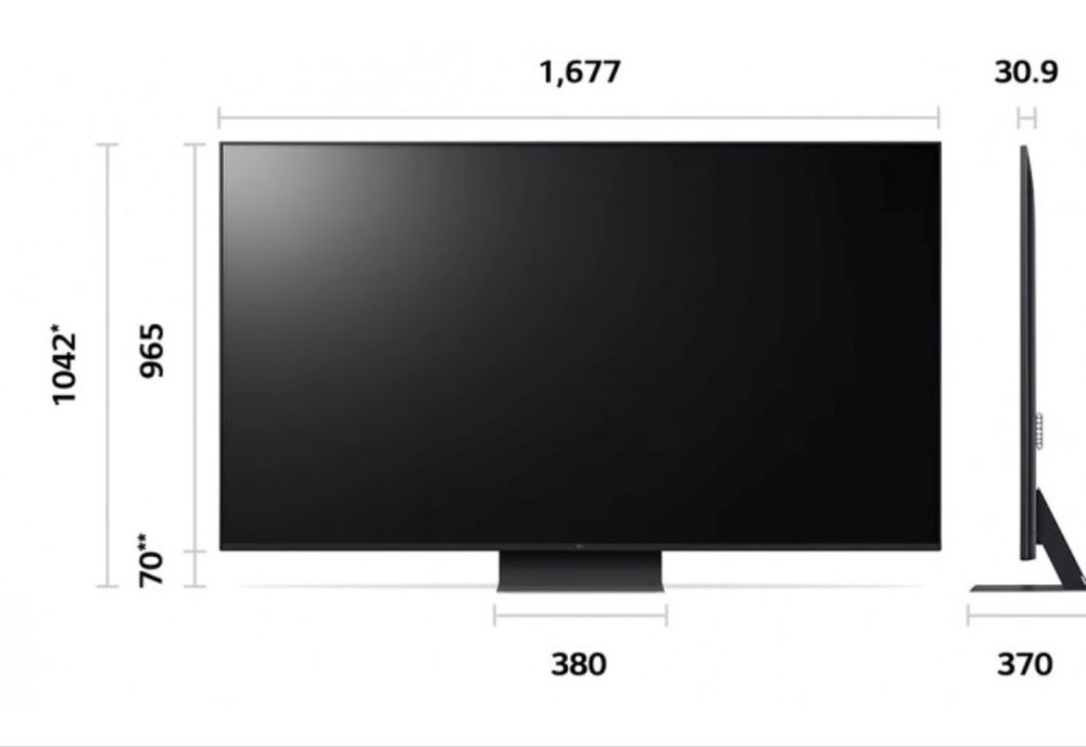 Телевизор LG LED 75UR91006LA UHD SMART