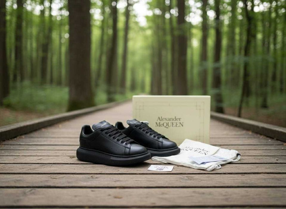 Alexander Mc Q u e e n Negru Complet - Full Box