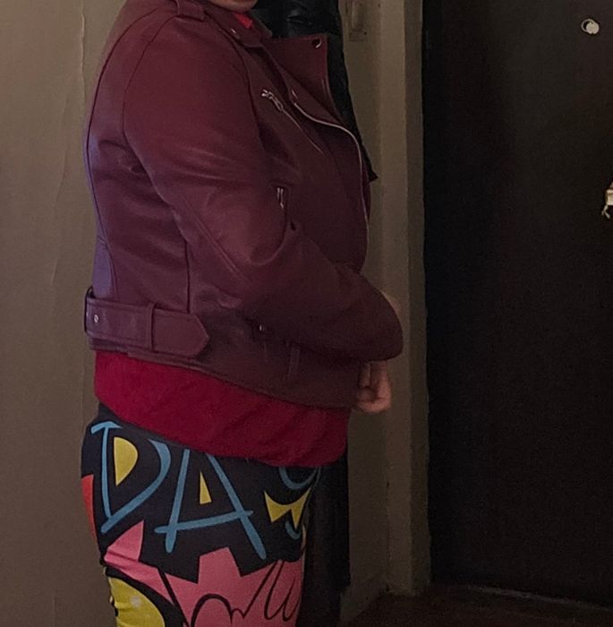 Vand geaca bike burgundy