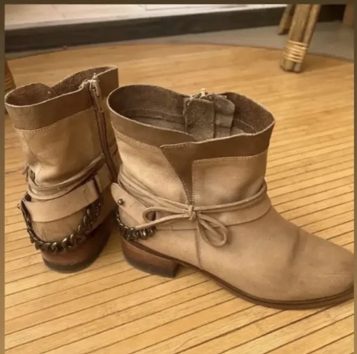 Сапоги ботфорты  зима