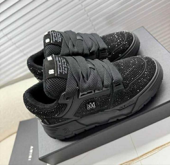 Amiri MA-1 black crystal