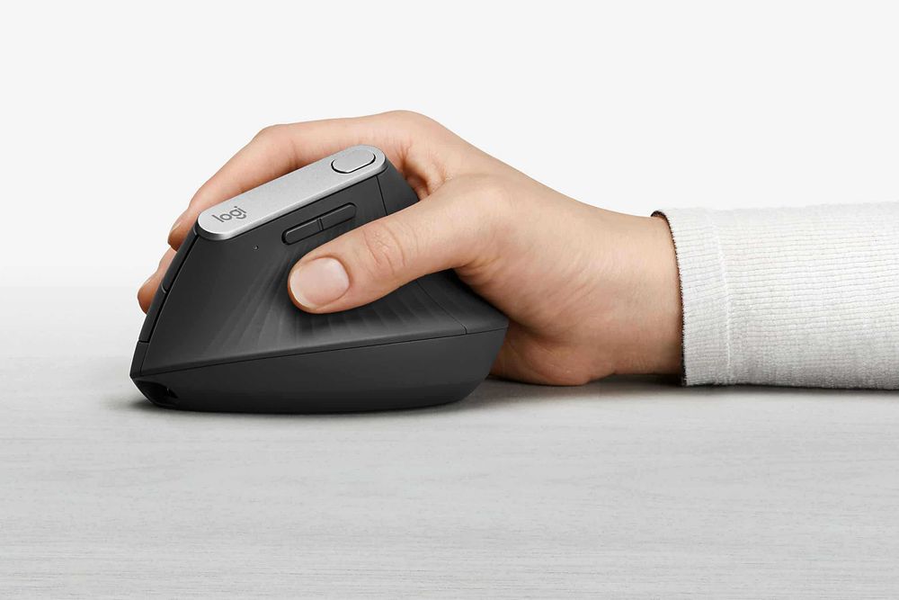 Беспроводная вертикальная мышь Logitech MX Vertical