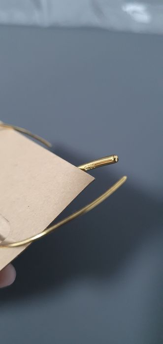 Сребърни обеци с позлата EDITED нови