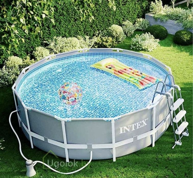 Каркасный бассейн Intex 366×99см с фильтр-насосом и лестницей