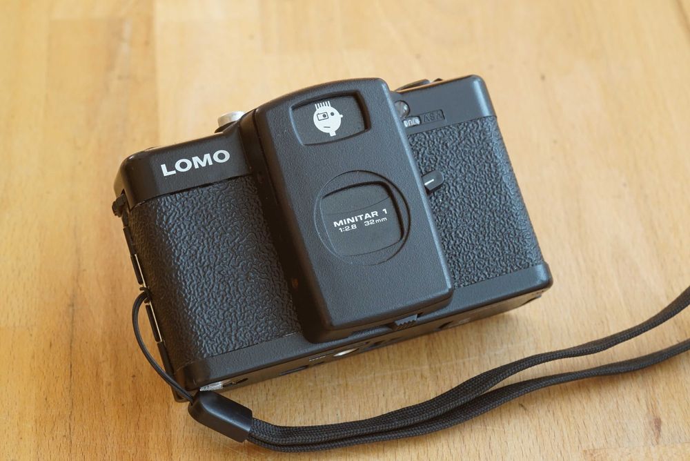 Lomo LC-A+ aparat foto pe film perfect functional
