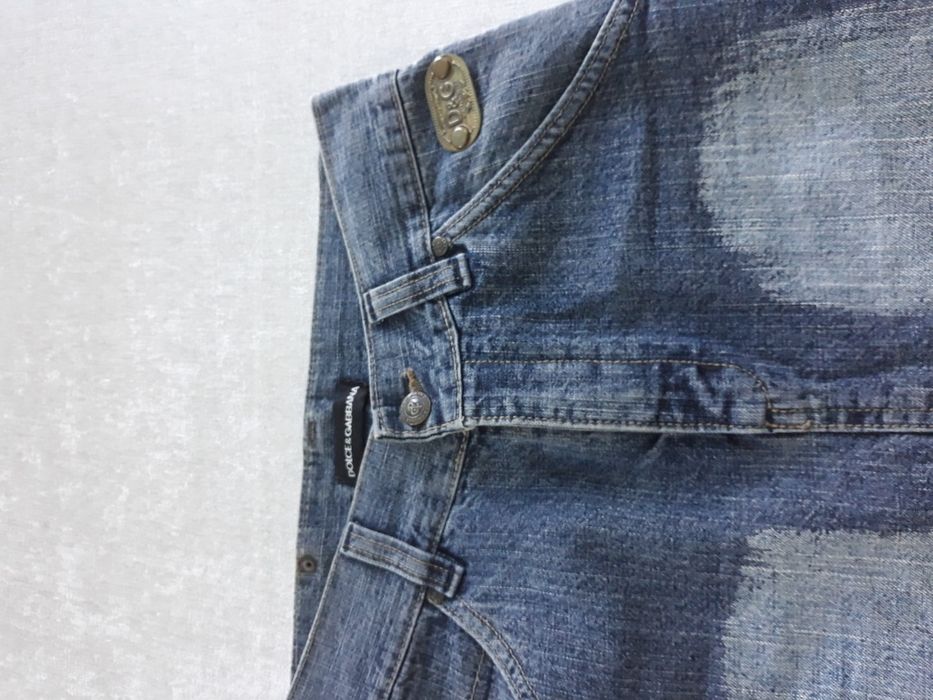 Джънси панталон с широки крачоли,дънкова пола D&G 20лв