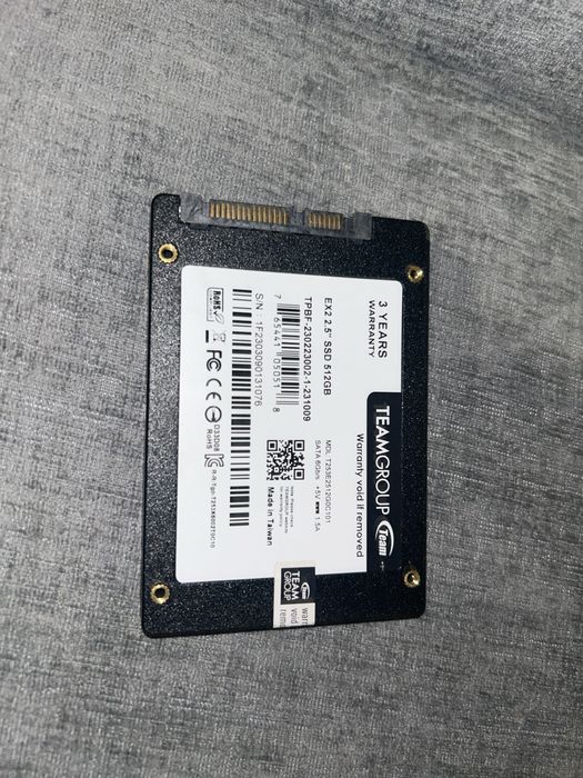 Ssd 512gb teamgroup