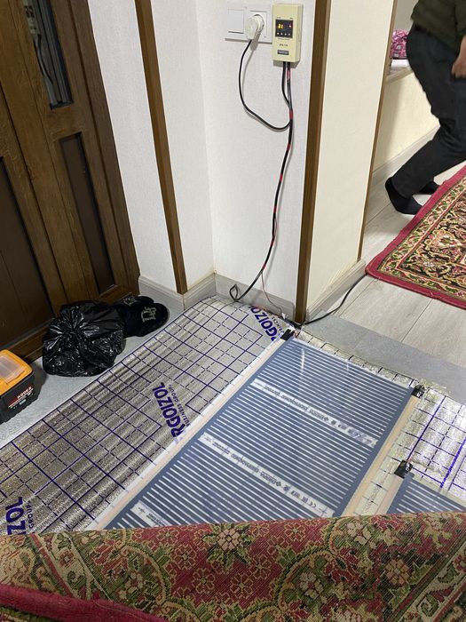 Теплий пол електрическая