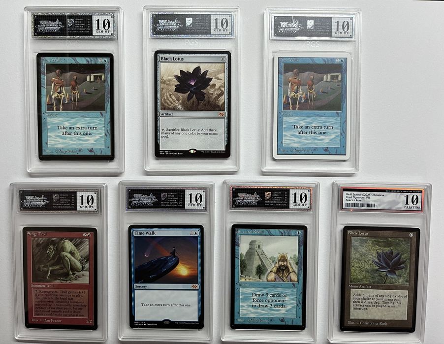 7 Cards - Magic The Gathering /Deckmaster/