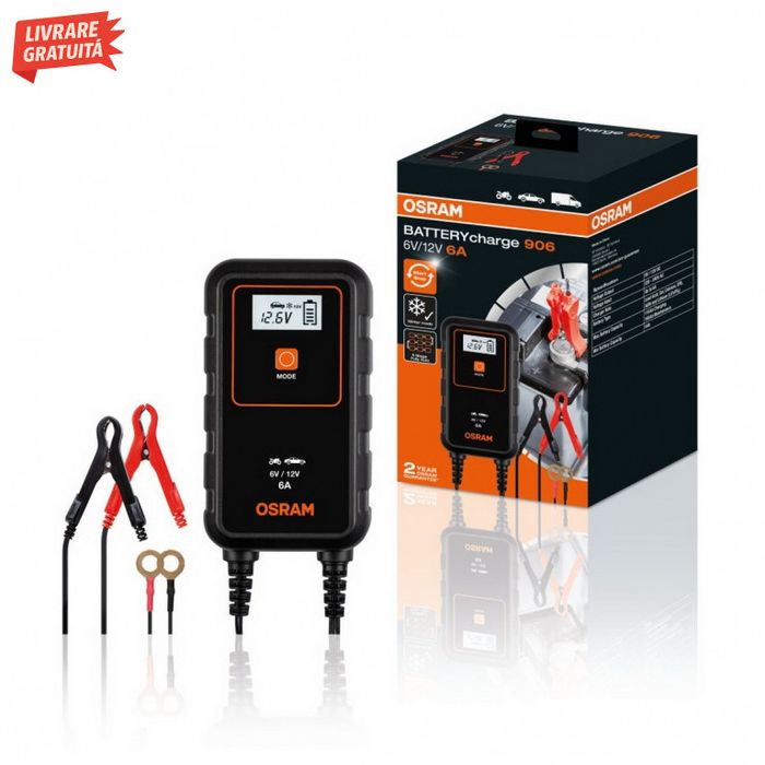 Redresor auto Osram BATTERYcharge 906 OEBCS906