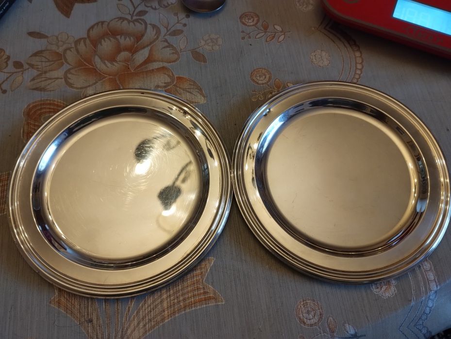 Farfurii  argint 800