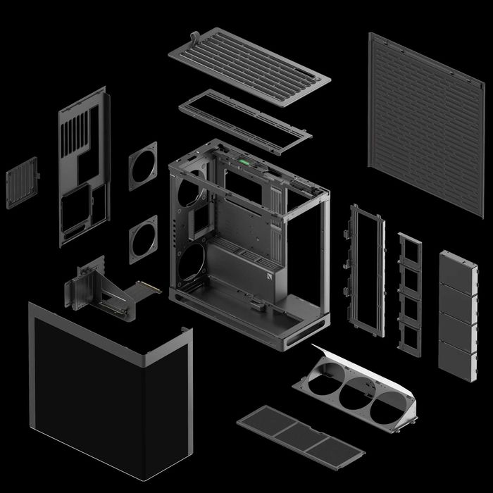 HAVN HS420 VGPU Premium MidTower Case Black