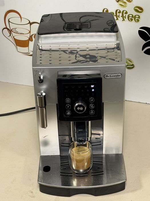 Кафемашина кафе автомат delonghi magnifica S с гаранция