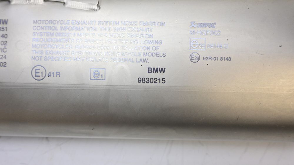Toba Evacuare Finala Sport Akrapovic BMW S1000XR K69 2019 - 2025