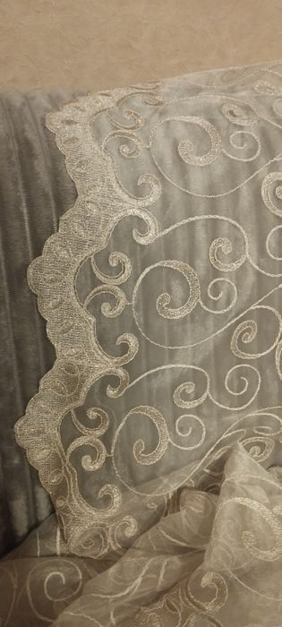 Красивый тюль бу