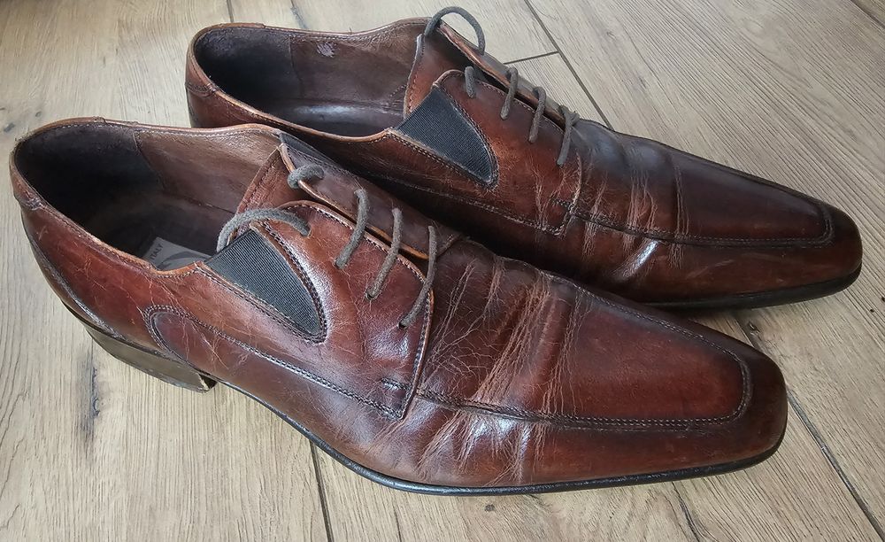 Маркови мъжки обувки Bata, Moni made in italy